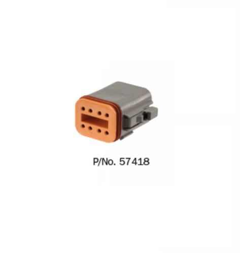 57418 Narva Deutsch Connectors - Male - 10 Pack