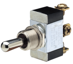 60064BL Narva On / Off / Momentary On Heavy-Duty Metal Toggle Switch