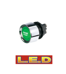 60098BL Narva 12 Volt Starter Switch with Green L.E.D