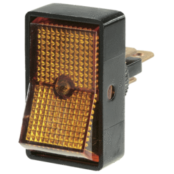 62021BL Narva Illuminated Off / On Standard Rocker Switch - Amber