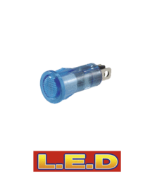 62027BL Narva 12 Volt Pilot Lamp with Blue L.E.D