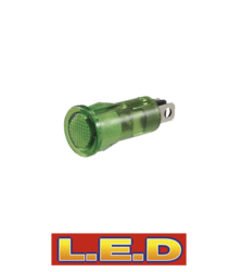 62032BL Narva 24 Volt Pilot Lamp with Green L.E.D
