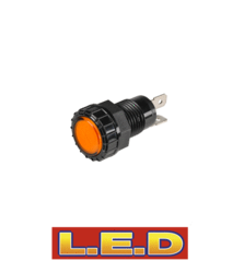 62062BL Narva 12 Volt Pilot Lamp with Amber L.E.D