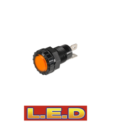 62066BL Narva 24 Volt Pilot Lamp with Amber L.E.D