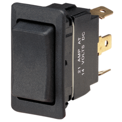 63044BL Narva Momentary On / Off / Momentary On Heavy-Duty Rocker Switch