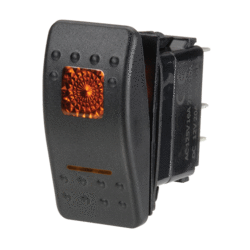 63123BL Narva 12 Volt Illuminated Off / On General Sealed Rocker Switch - Blue