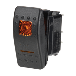 63126BL Narva 12 Volt Illuminated Off / Momentary On General Sealed Rocker Switc