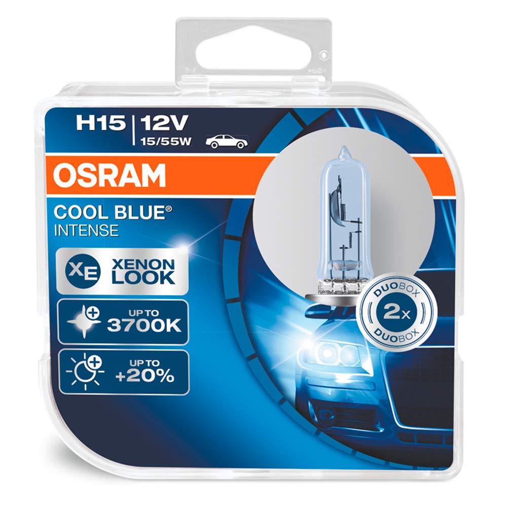 OSRAM 64176CBI-DUO COOL BLUE INTENSE H15 Halogen headlight lamp