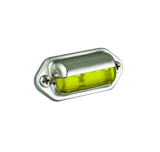 LED Autolamps 6505YM 12-24 Volt Yellow Coloured Courtesy Lamp