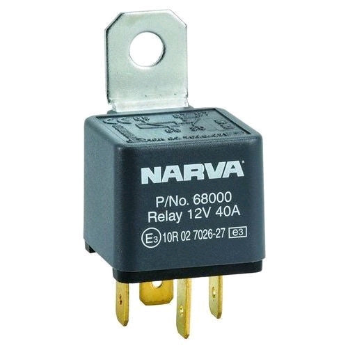 68000BL Narva Relay 12V 4 Pin 40 Amp