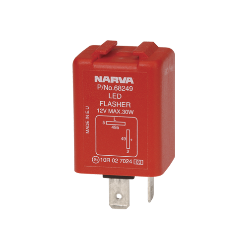 68249BL Narva 12 Volt 2 Pin Electronic L.E.D Flasher