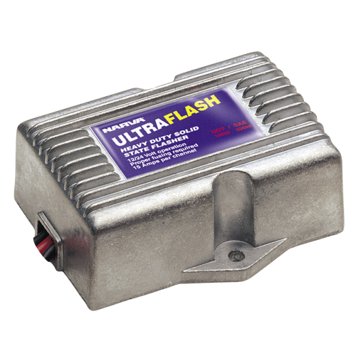 68280 Narva UltraFlash Heavy-Duty Solid State Electronic Flasher with Audible Si