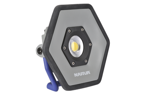 Narva 10 Watt High Powered LED Workshop Camping Flood Light Rechargeable - 71345