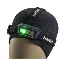 NARVA ALS RECHARGEABLE L.E.D HEAD LAMP - 250 LUMENS WITH GREEN & RED FUNTIONS