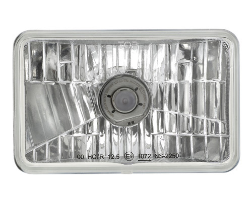 72016 Narva H4 165 x 100mm 12V 60/55W High/Low Beam Free Form Halogen Headlamp