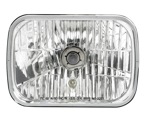 72024 Narva H4 200 x 142mm 12V 60/55W High/Low Beam Free Form Halogen Headlamp