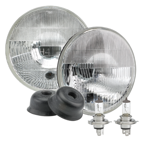 72038 Narva H4 7'' (178mm) 12V 60/55W Globes High/Low Beam Halogen Headlamp Conv