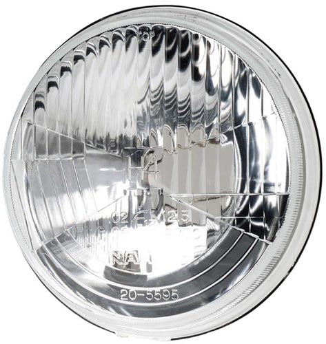 72046 Narva H4 5 3/4'' (146mm) 12V 100/55W High/Low Beam Halogen Headlamp