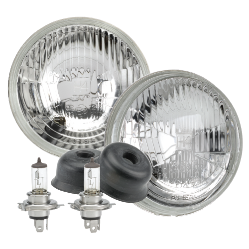 72048 Narva H4 5 3/4'' (146mm) 12V 60/55W Globes High/Low Beam Halogen Headlamp