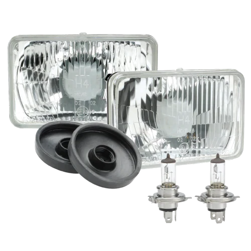 72068 Narva H4 165 x 100mm 12V 60/55W Globes High/Low Beam Halogen Headlamp Conv