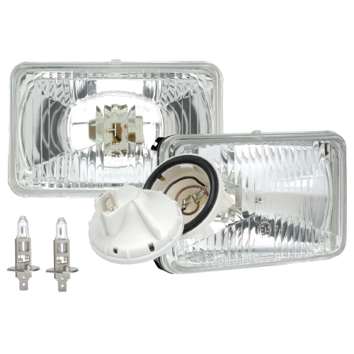 72078 Narva H1 165 x 100mm 12V 55W Globes High Beam Halogen Headlamp Conversion