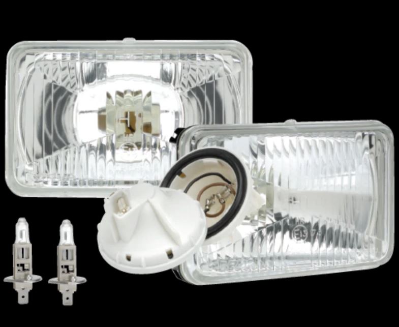 Narva Halogen Headlamp - H1 Conversion Kit - 165 x 100mm High Beam 72080
