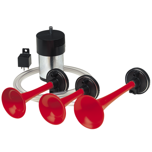 72536 Narva 12 Volt Triple Air Horn Kit