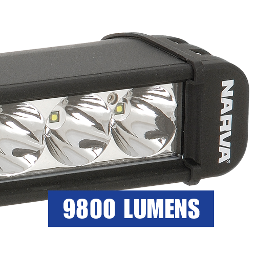 72758 Narva 9-32 Volt L.E.D Driving Lamp Bar Spot Beam 9800 Lumens