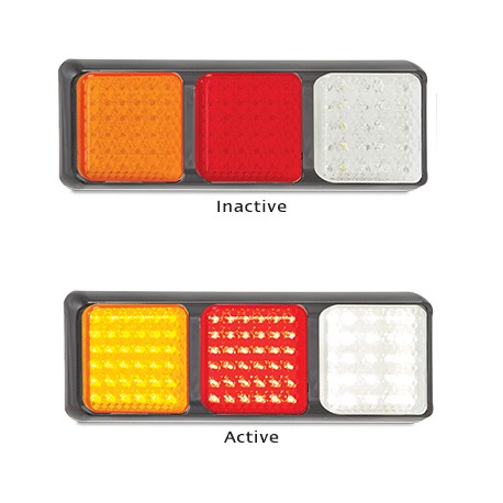 LED Autolamps 80BARWM 12-24 Volt Stop / Tail / Indicator and Reverse Combination
