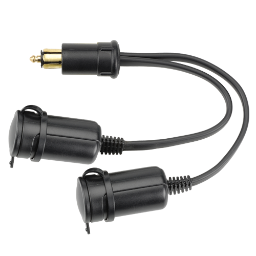 81041BL Narva Heavy-Duty Adaptor (Merit Plug to Twin Accessory Sockets)