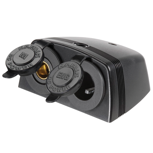 81166BL Narva Heavy Duty Twin Surface Mount Merit / Engel Type Sockets