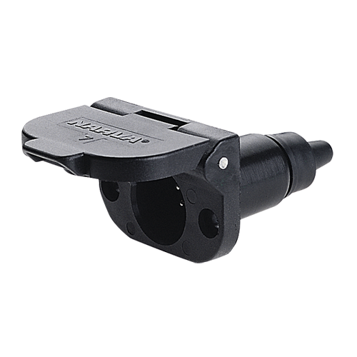82022BL Narva 7 Pin Small Round Plastic Trailer Socket