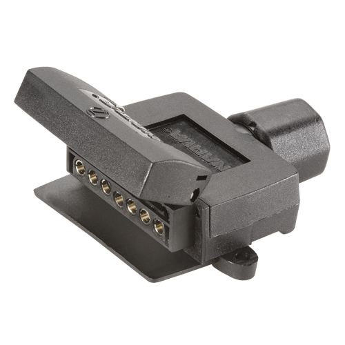 82043BL Narva 7 Pin Flat Quick Fit Trailer Socket with Reed Switch for Use with