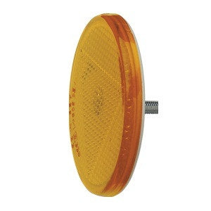 84001BL Narva Amber Retro Reflector 65mm Diameter with Fixing Bolt