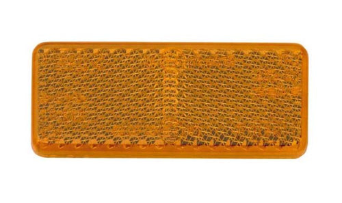 Narva 84036 Retro Amber Reflector 70 x 28mm Self Adhesive 50 Pack