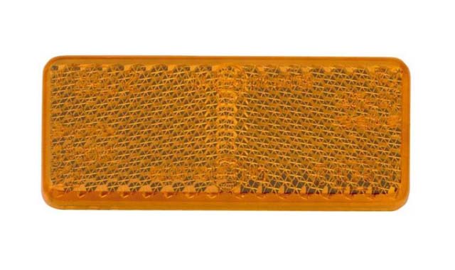 84036BL Narva Amber Retro Reflector 70 x 28mm with Self Adhesive