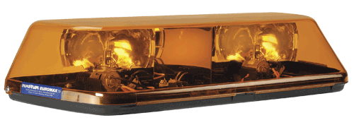 85050A Narva 12 Volt Euromax Mini Bar Amber 2 Rotators Flange Base