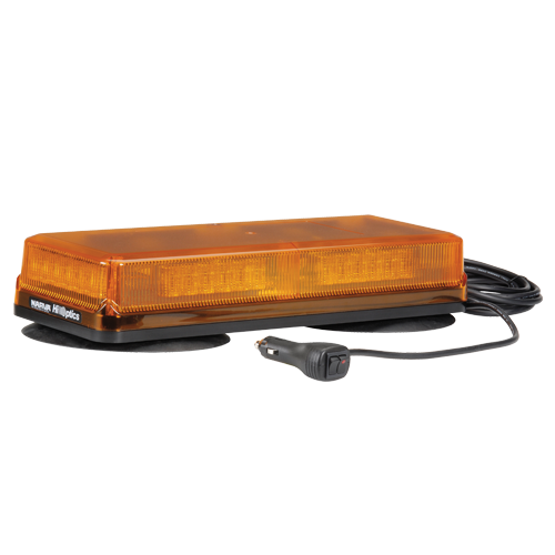 85065A Narva 12/24V Hi-Optics Low Profile L.E.D Light Box Amber Magnetic Base