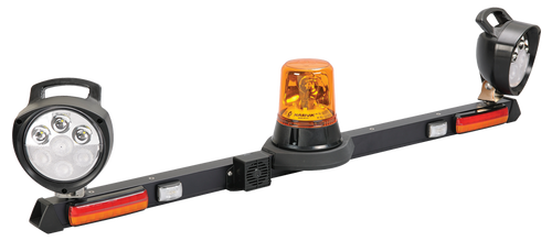 85074A Narva 12 Volt Halogen Rotating Mine Bar - 1.2m with Senator II L.E.D Work