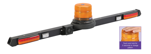 85082 Narva 12/24 Volt L.E.D Strobe Mine Bar - 1.2m without Reversing Alarm