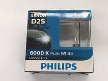 Philips Ultinon D2S Xenon Headlight Bulbs - 6000K Pure White - PAIR