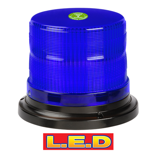 85246B Narva 12/24 Volt Pulse High Output L.E.D Strobe/Rotator Light Blue with 2