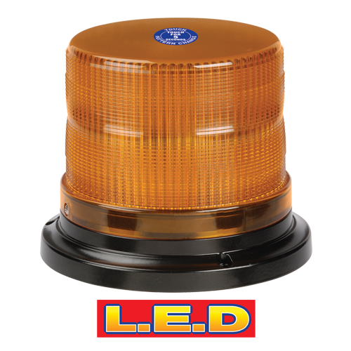 85246A Narva 12/24 Volt Pulse High Output L.E.D Strobe/Rotator Light Amber with