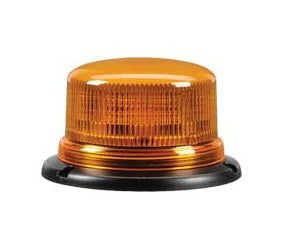 85254A Narva 12/24 Volt Eurotech Low Profile L.E.D Strobe/Rotator Light Amber wi