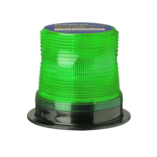 85350G Narva 12-80 Volts Single Flash Sonically Sealed Strobe Light Green Flange