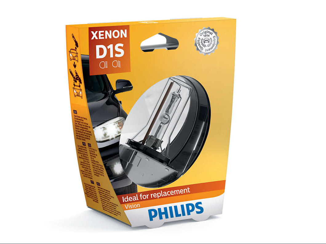 2PC AUS VER PHILIPS OEM Factory Colour D1S XENON HID Bulbs FOR BMW E92 VW Golf