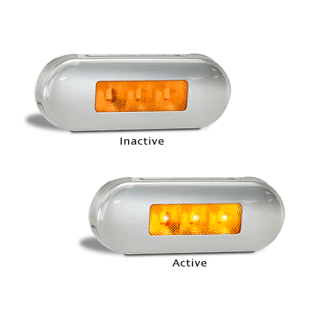 LED Autolamps 86AAM 12-24 Volt Side Marker Lamp