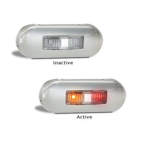 LED Autolamps 86ARMB 12-24 Volt Side Marker Lamp - Single Light