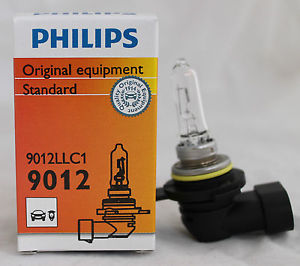 2x Philips OEM HIR2 9012 Long Life Factory Replacement Bulb Light 55W 9012LLC1