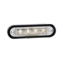 90814 Narva 10-30 Volt L.E.D Front End White Lamp with Stainless Steel Cover and